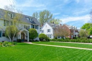 Suburban neighborhood